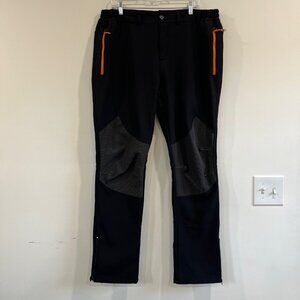 Gash Hao Mens Snow Ski Waterproof Softshell Snowboard Pants Fleece 38/32